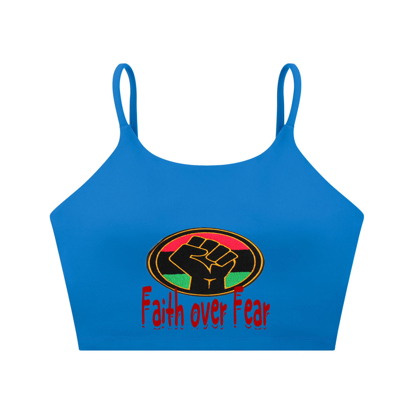 Spaghetti Strap Yoga Sports Bra