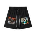 Mesh Drawstring Shorts