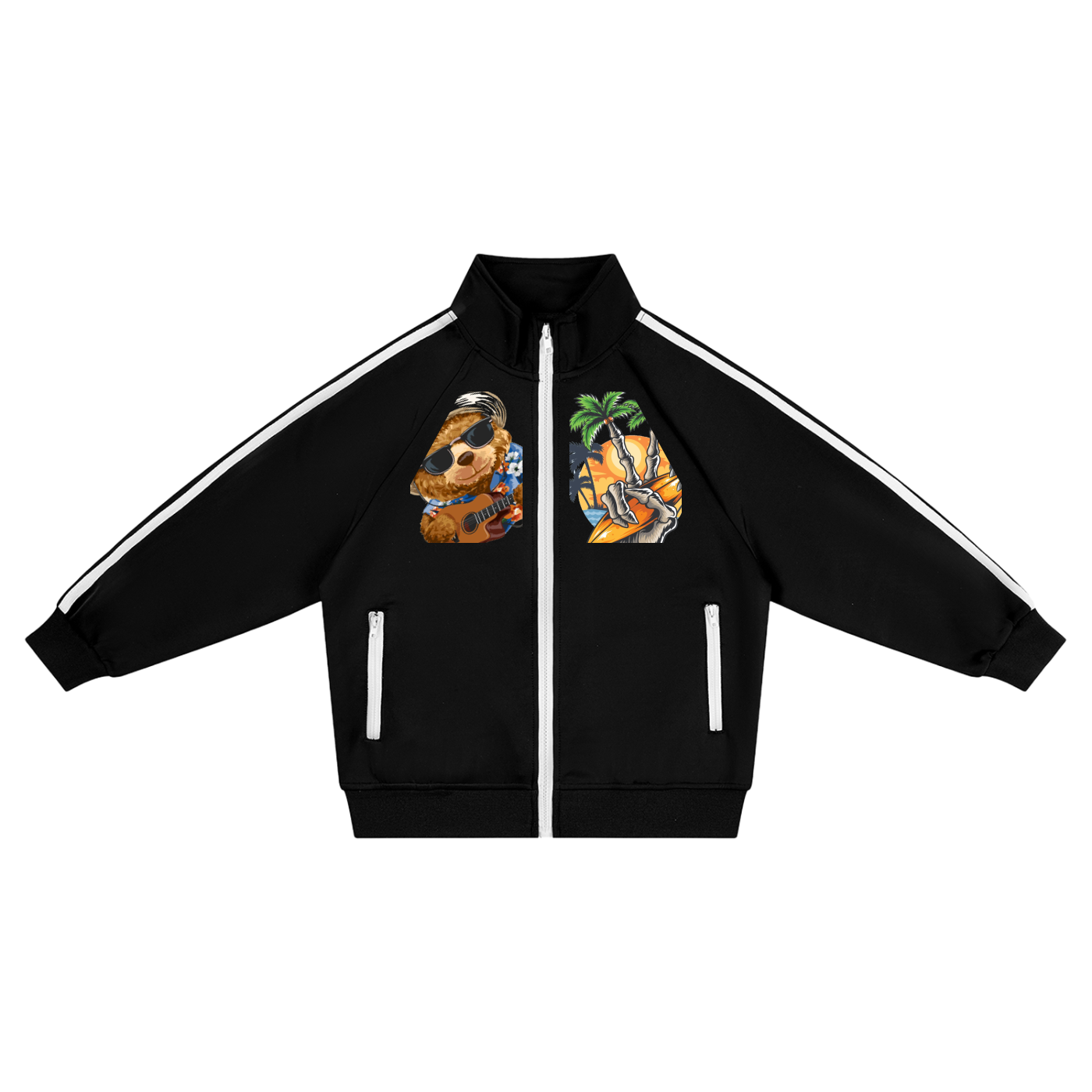 Kids’ Contrast Tape Coach Jacket