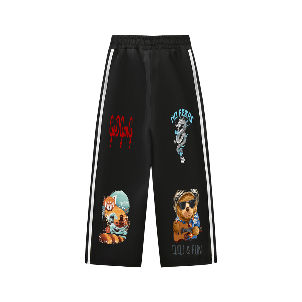 Kids’ Contrast Tape Sweatpants