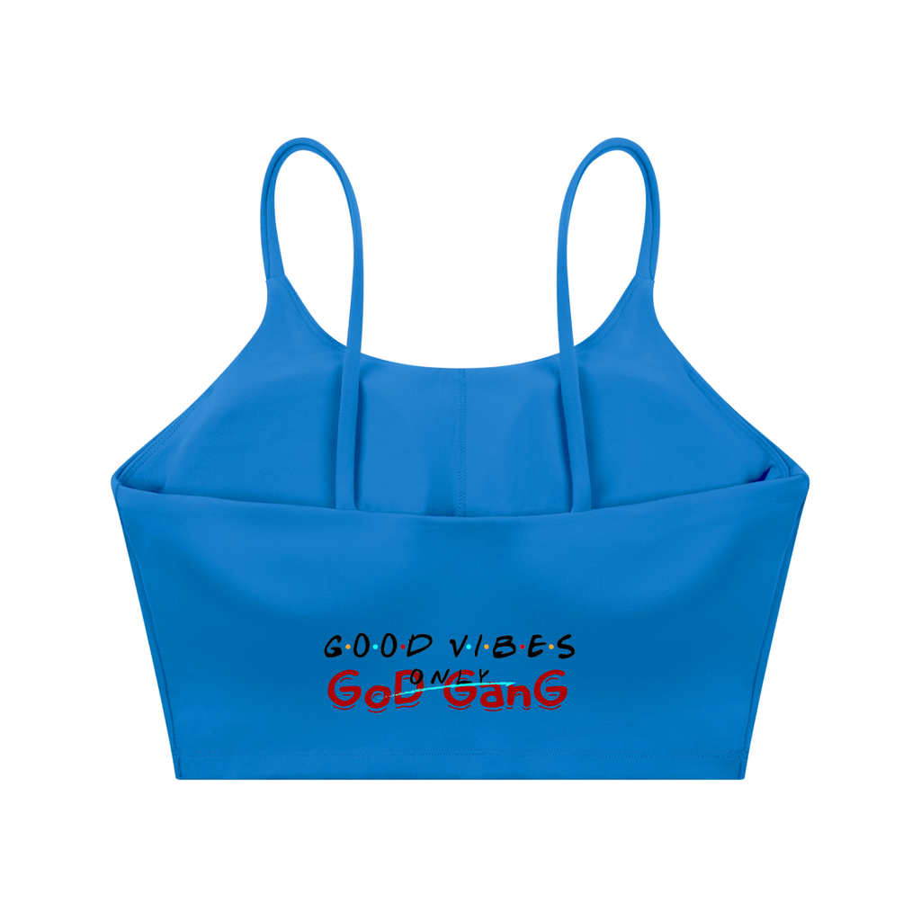 Spaghetti Strap Yoga Sports Bra